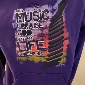 Music hoodie size M